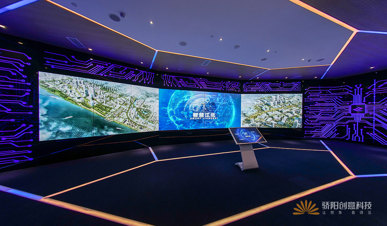 未來企業(yè)科技展廳，震撼體驗！